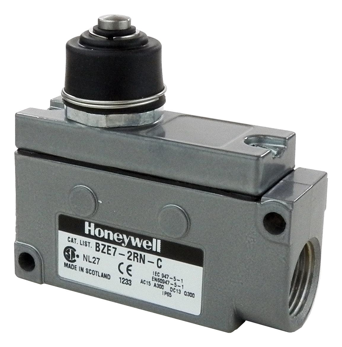 Honeywell Dte7-2Rn-Pg Limit Switch, Dpdt, 3A, 120V