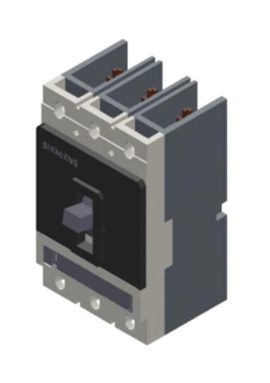 Siemens 3Vl2506-2Pe33-0Aa0 Electronic Circuit Breaker