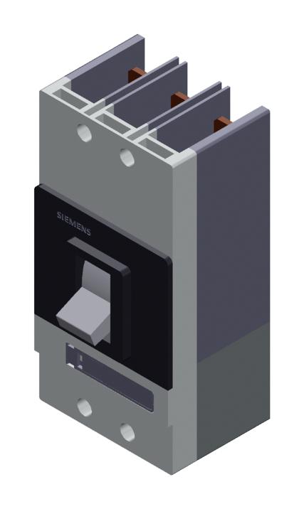 Siemens 3Vl4740-2De36-2Sb1 Electronic Circuit Breaker