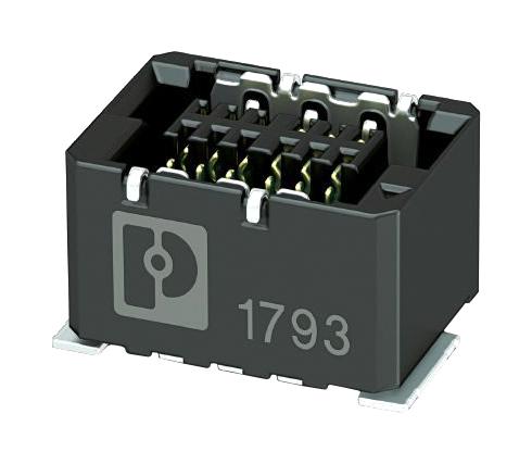 Phoenix Contact 1043710 Connector, Rcpt, 12Pos, 2Row, 0.8mm