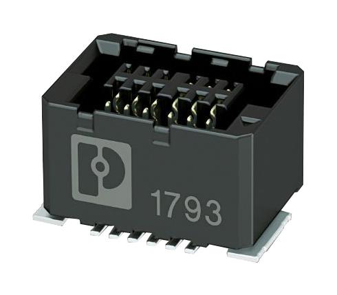 Phoenix Contact 1061643 Connector, Rcpt, 12Pos, 2Row, 0.8mm