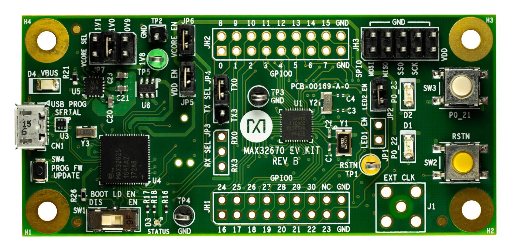 Analog Devices Max32670Evkit# Eval Kit, 32Bit ARM Cortex-M4F