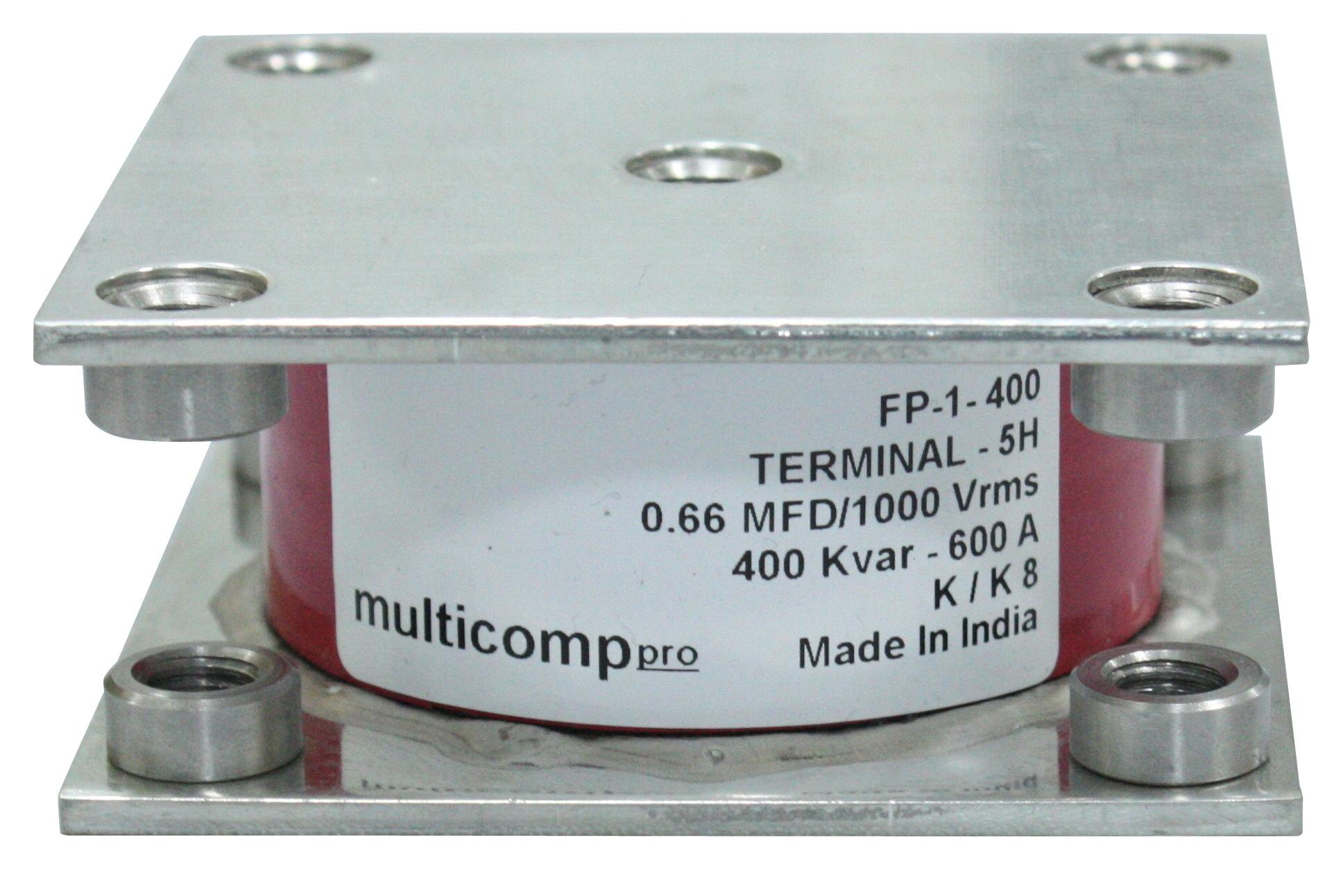 Multicomp Pro Mp004034 Capacitor, 2.6Uf, 700Vrms, Film