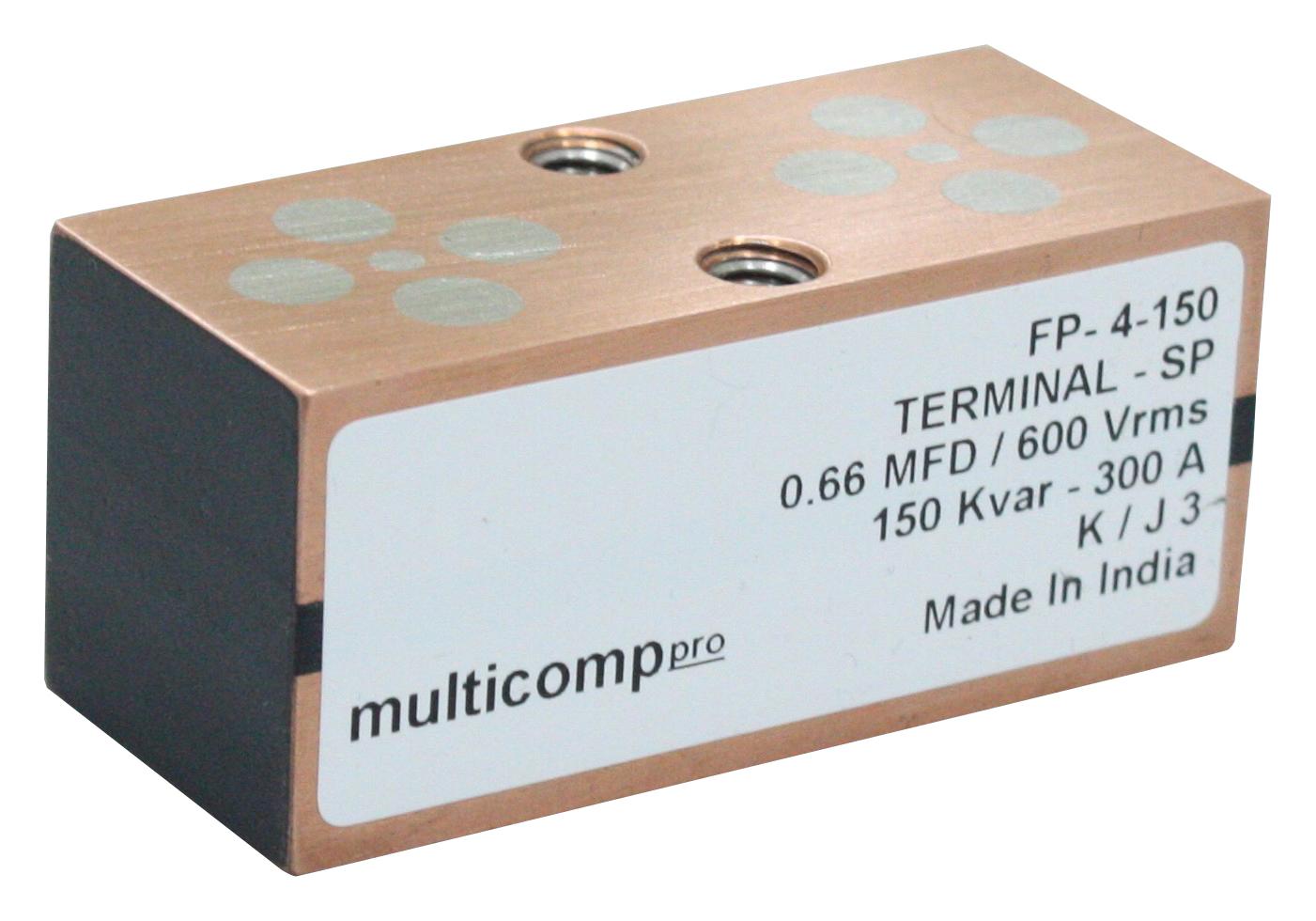 Multicomp Pro Mp004070 Capacitor, 0.33Uf, 700Vrms, Film