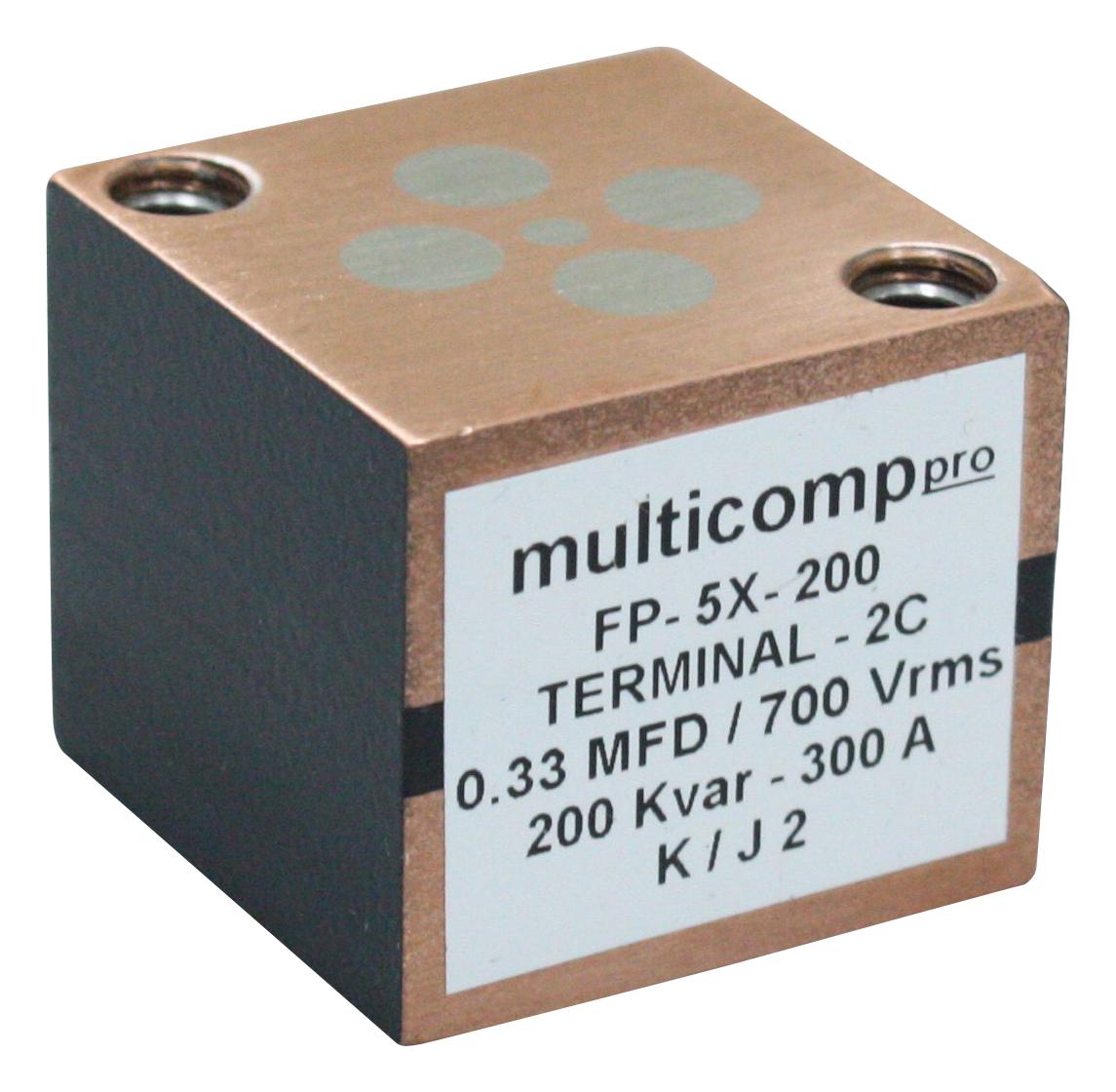 Multicomp Pro Mp004091 Capacitor, 0.66Uf, 600Vrms, Film