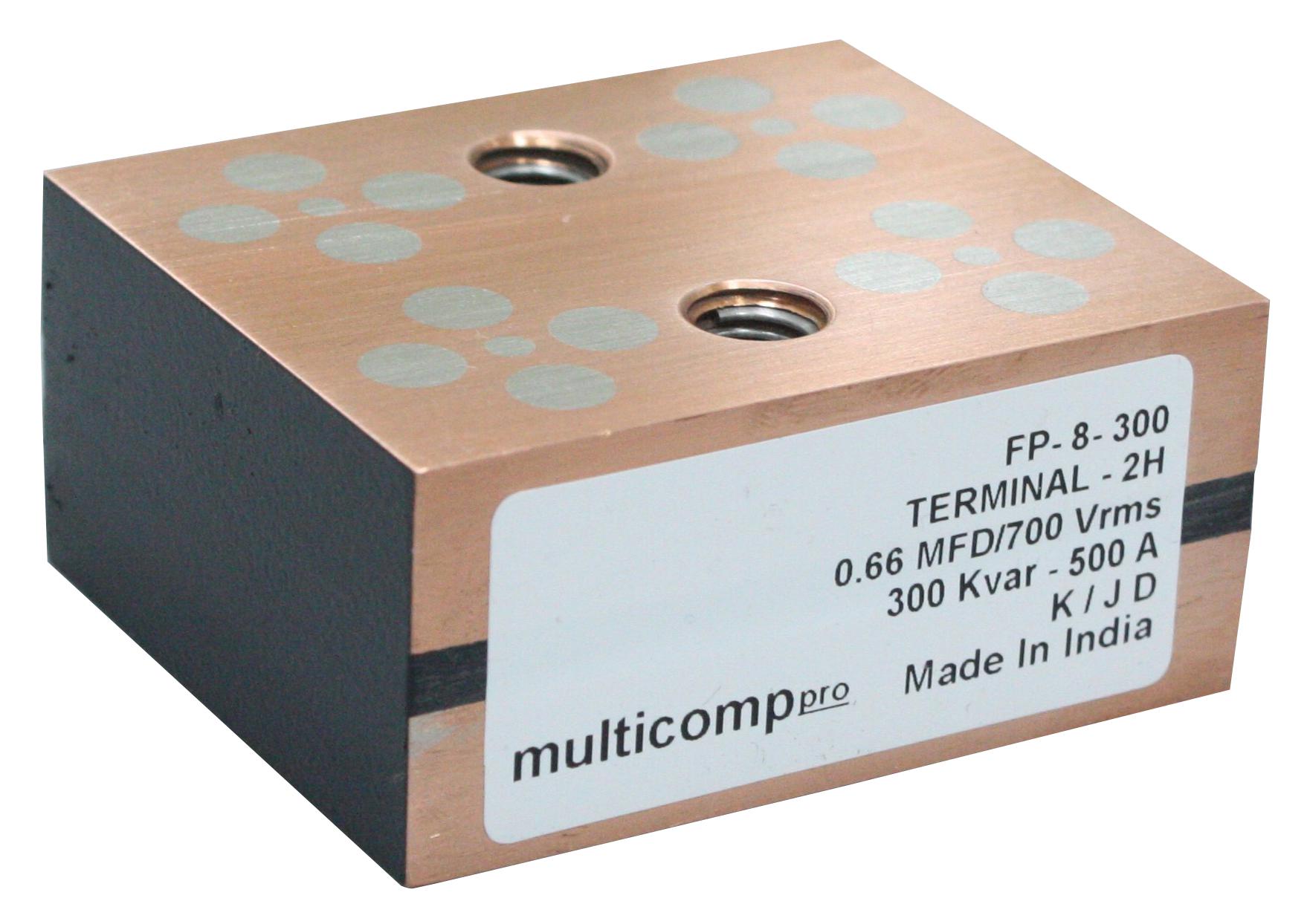 Multicomp Pro Mp004100 Capacitor, 2.4Uf, 500Vrms, Film