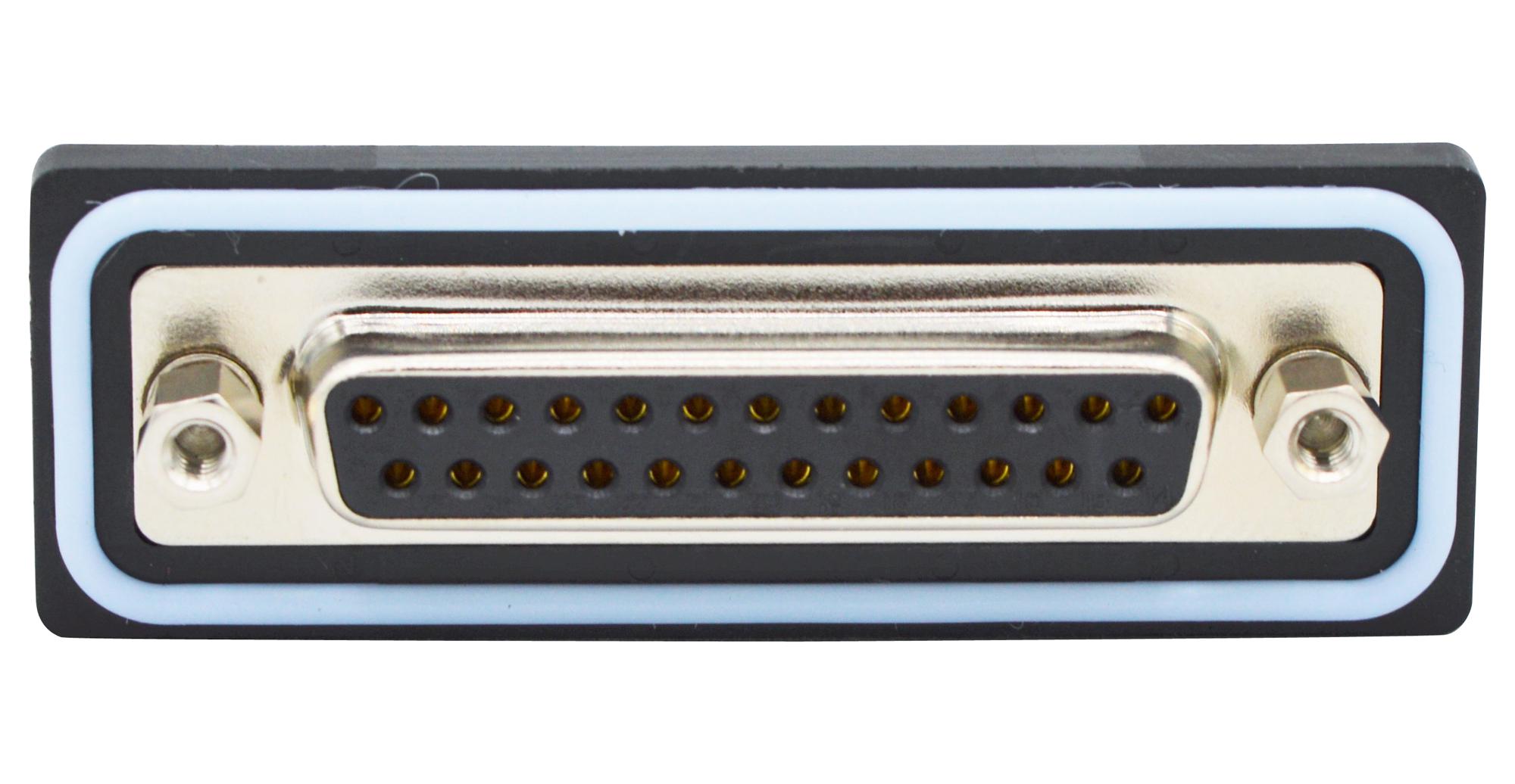 NorComp Sdf-V25-213L051. D Sub Connector, Rcpt, Db, 25Pos, Solder