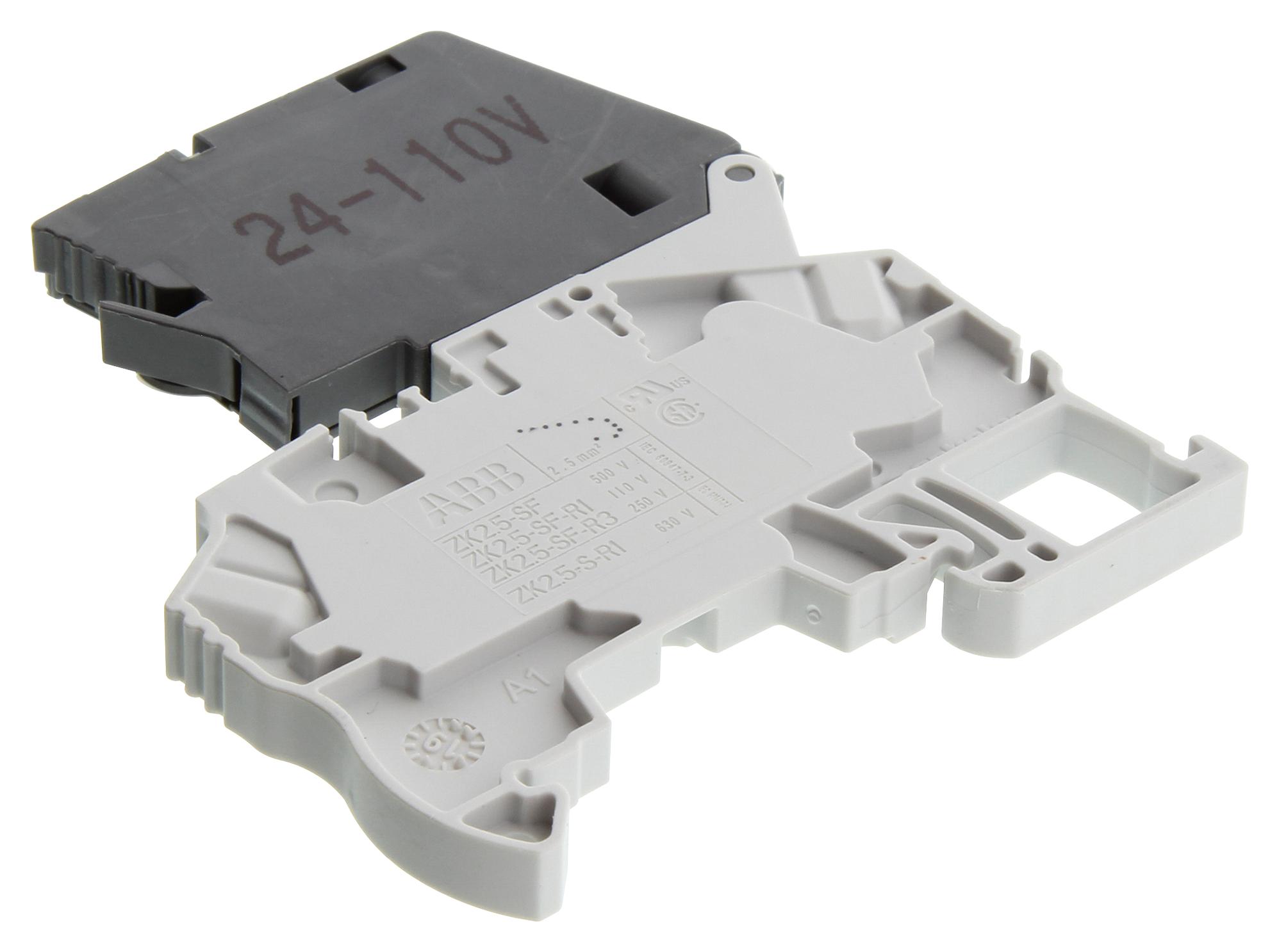 Entrelec TE Connectivity 1Snk706411R0000 Terminal Block, Dinrail, 2Pos, 12Awg