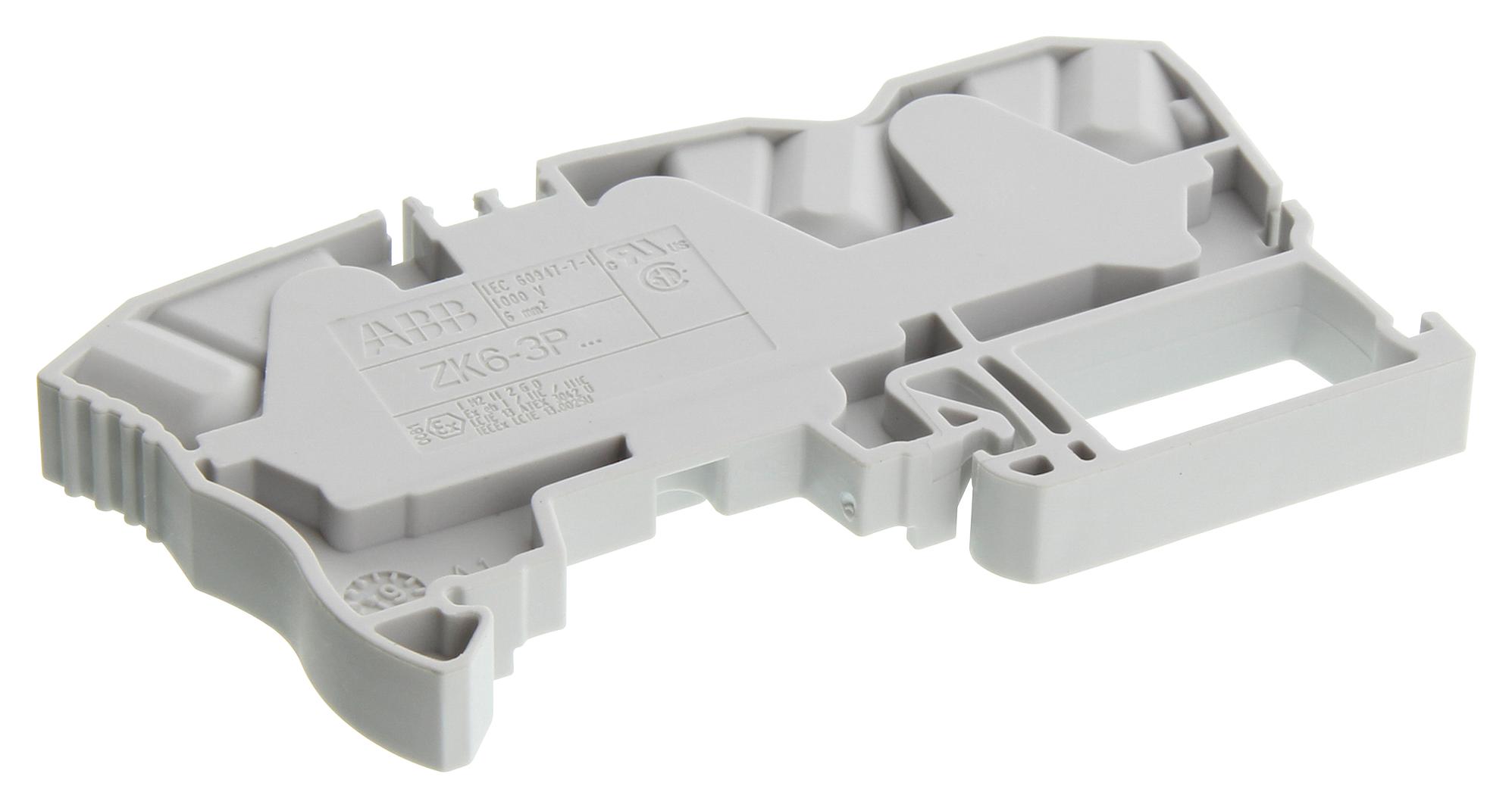 Entrelec TE Connectivity 1Snk708011R0000 Terminal Block, Dinrail, 3Pos, 8Awg