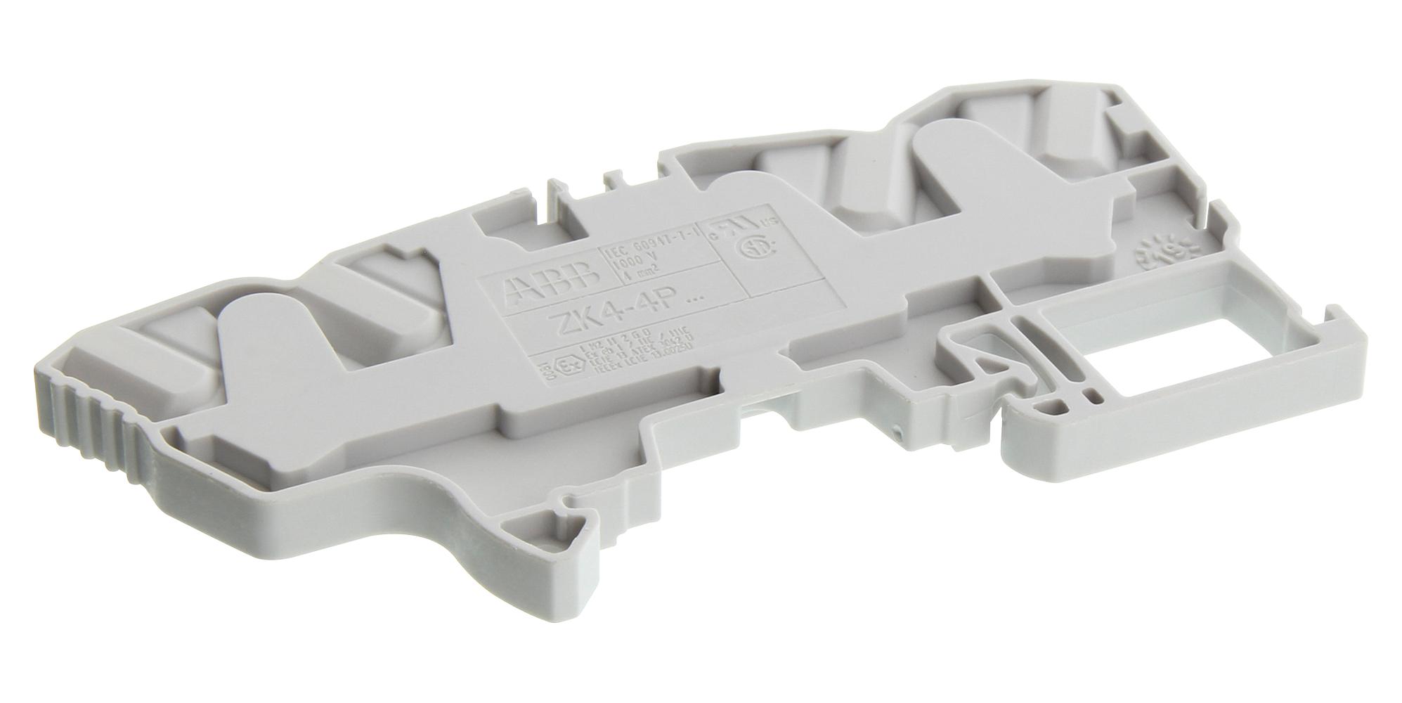 Entrelec TE Connectivity 1Snk706012R0000 Terminal Block, Dinrail, 4Pos, 10Awg