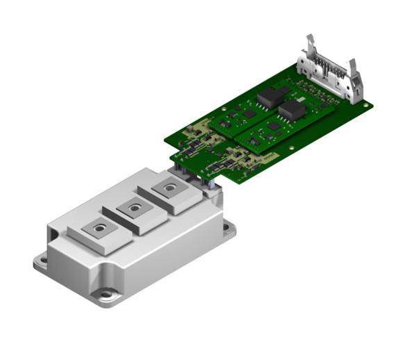 Microchip Technology Technology 62Ca4 1.7Kv 62mm Core Adapter, Sic Driver Core