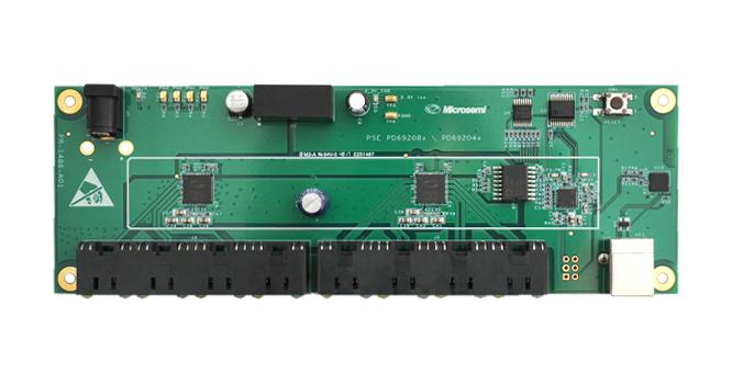 Microchip Technology Technology Pd-Im-7604-4T4H Eval Board, Power Over Ethernet