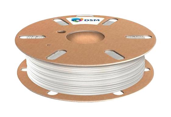 Dsm 2803072002 3D Printer Filament, 2.85mm, Pa6/66, Wht