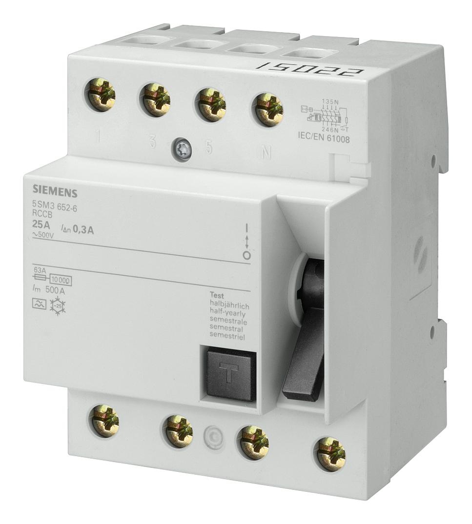 Siemens 5Sm3448-6 Rcbo, Rcd, Gfci, Afdd Circuit Breakers