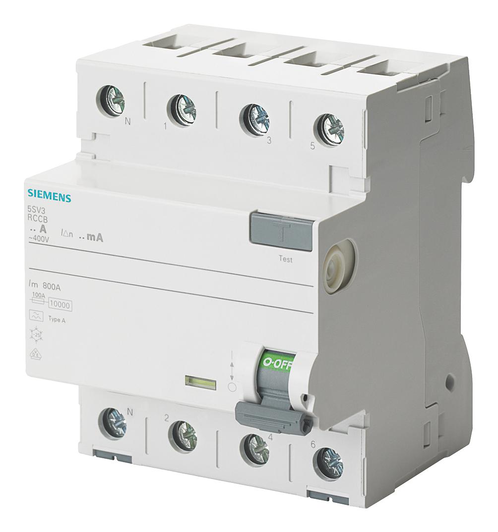 Siemens 5Sv3746-6Kl Rcbo, Rcd, Gfci, Afdd Circuit Breakers