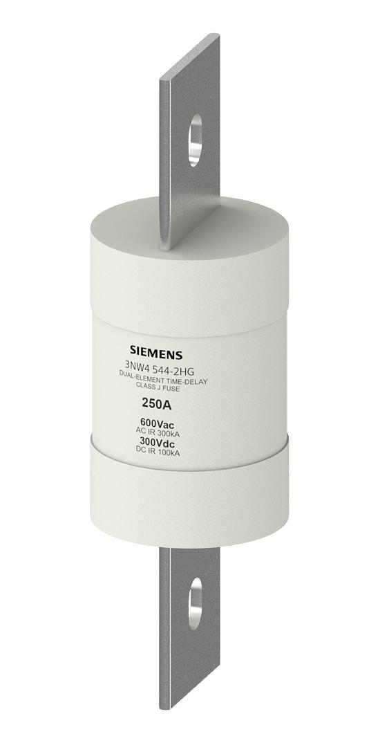 Siemens 3Nw4544-2Hg Cartridge Fuse, Time Delay, 250A, 600Vac