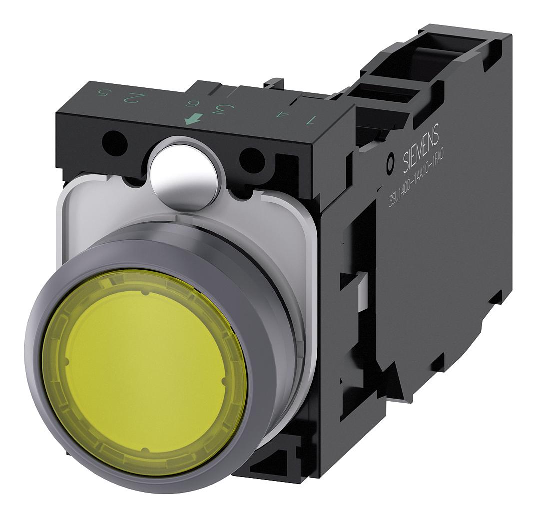 Siemens 3Su1136-0Ab30-1Fa0 Pushbutton