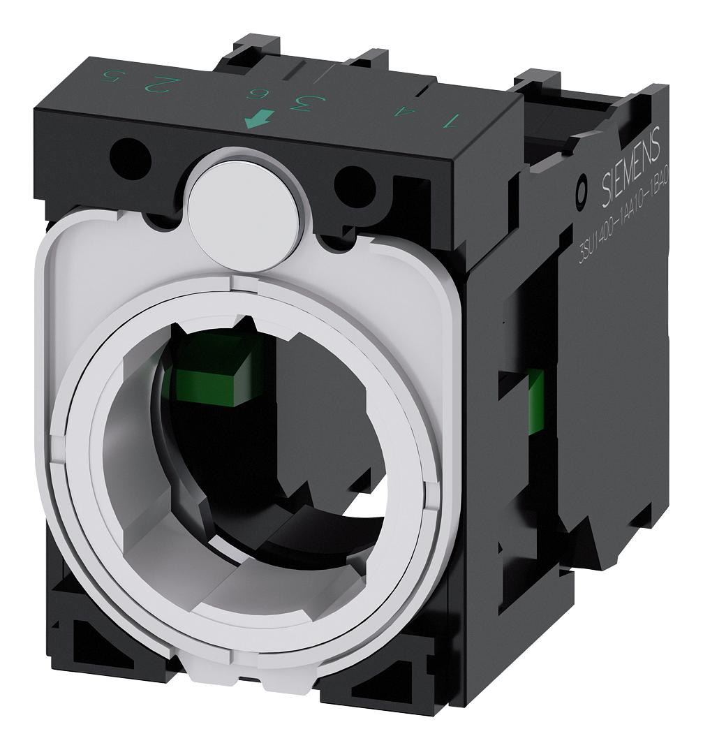 Siemens 3Su1500-1Aa10-1Na0 Holder, 3-Way, Pb Switch/indicator Light