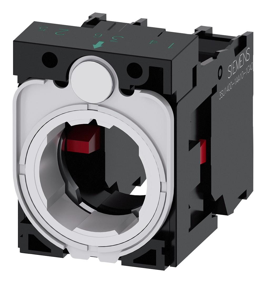 Siemens 3Su1500-1Aa10-1Pa0 Holder, 3-Way, Pb Switch/indicator Light