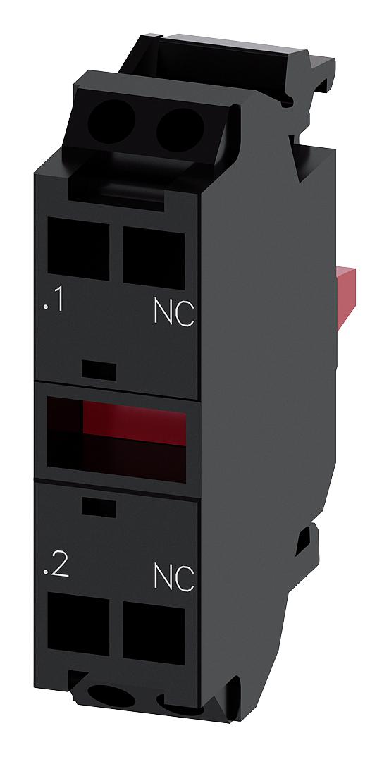 Siemens 3Su1400-1Aa10-3Ma0 Sw Contact Block, 1P, 10A, 110Vac/spring