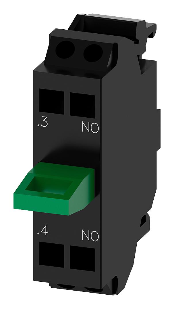 Siemens 3Su1400-2Aa10-3La0 Sw Contact Block, 1P, 10A, 110Vac/spring