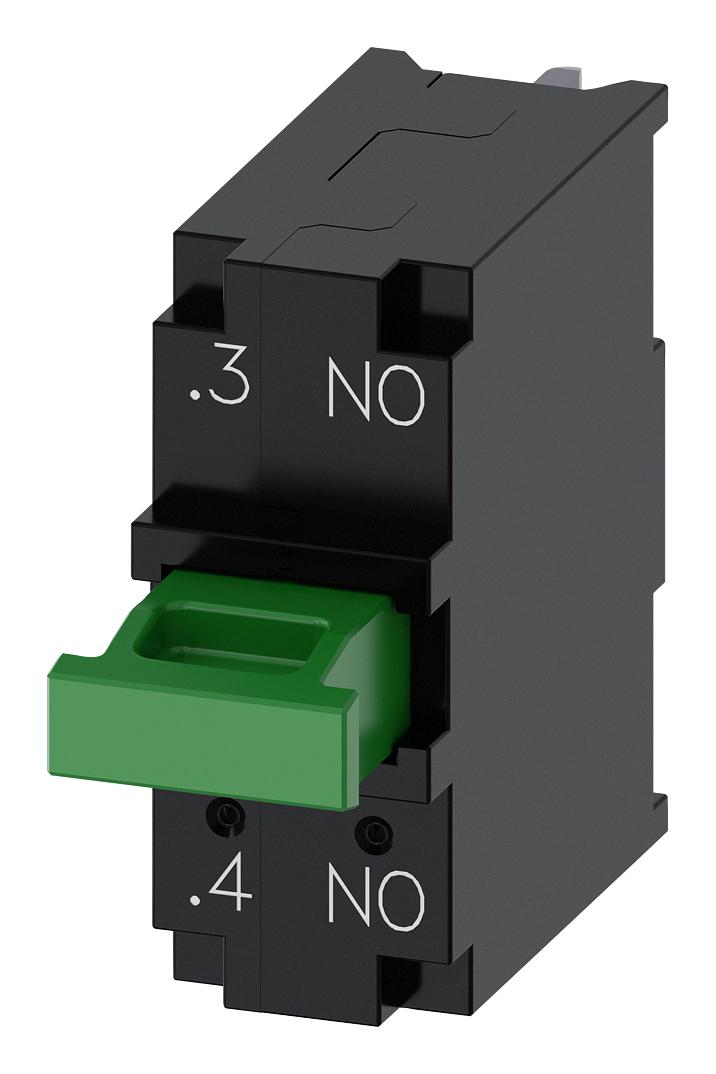 Siemens 3Su1400-3Aa10-5Ba0 Sw Contact Block, 1P, 10A, 230Vac, Tht