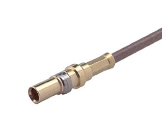 Huber+Suhner 211023-C50-2-3/111ne Rf Coax Connector, 1.0/2.3 Jack, 50 Ohm/cable