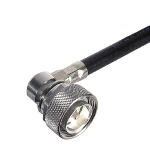 Huber+Suhner 16716-50-7-10/003-E Rf Coax Connector, 7/16 Plug, 50 Ohm, Cable