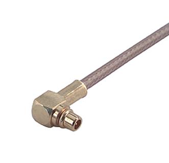 Huber+Suhner 16mmcx-50-1-1/111oh Rf Coax Connector, Mmcx Plug, 50 Ohm, Cable