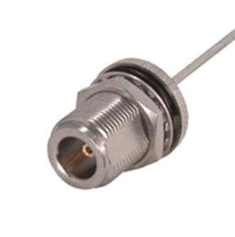 Huber+Suhner 24n-50-3-14/133ne Rf Coax Connector, N Jack, 50 Ohm, Cable