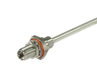 Huber+Suhner 24sk-50-2-55/1--ne Rf Coax Connector, Sk Jack, 50 Ohm, Cable