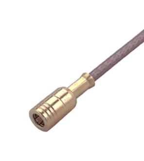 Huber+Suhner 11smb-50-2-41/111ne Rf Coax Connector, Smb Plug, 50 Ohm, Cable