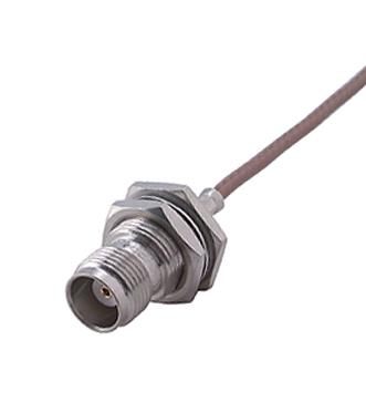 Huber+Suhner 24tnc-50-3-21/133ne Rf Coax Connector, Tnc Jack, 50 Ohm, Cable