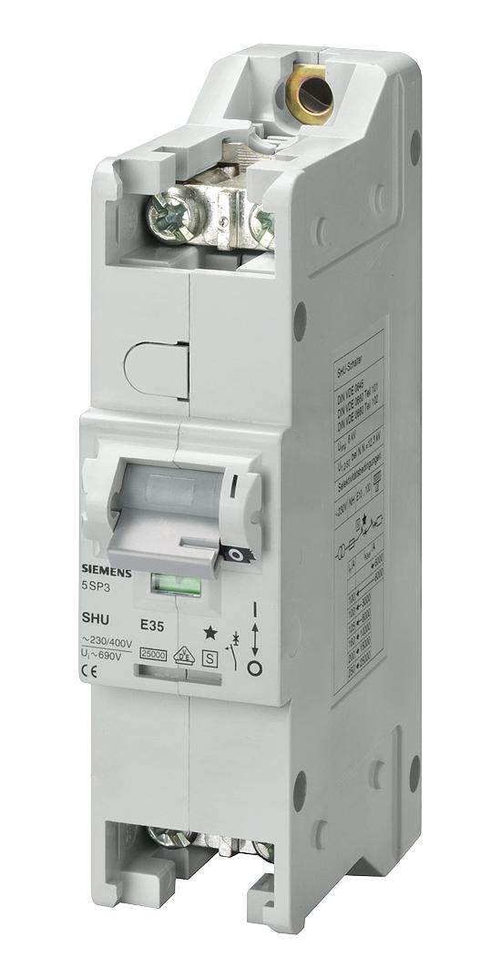 Siemens 5Sp3780 Miniature Ckt Breaker, 1P, 80A, 230Vac