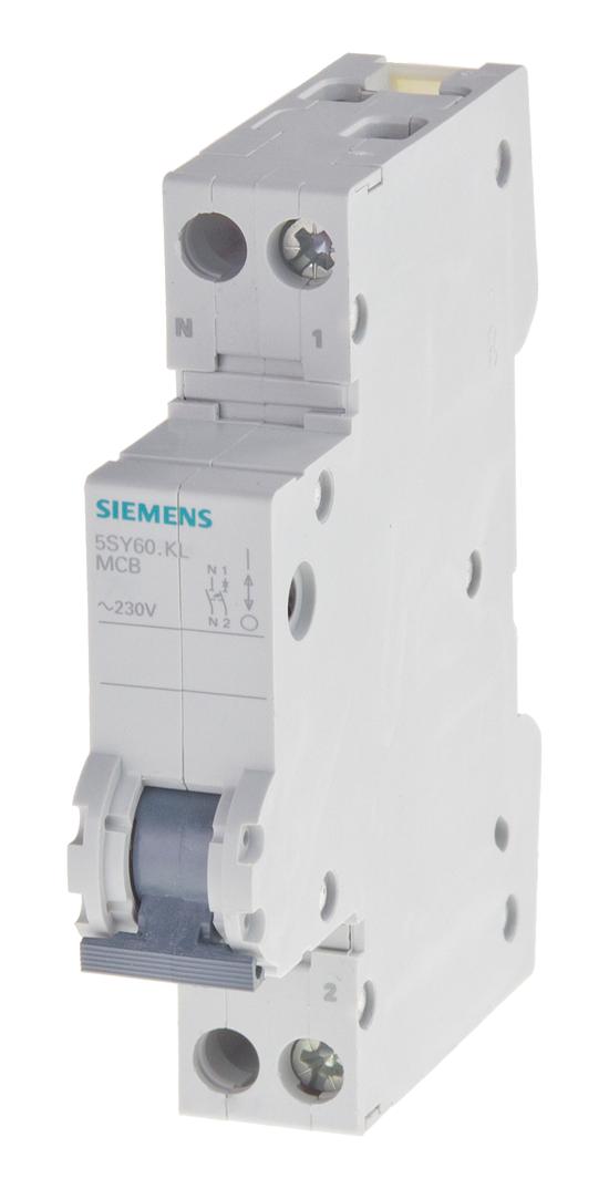 Siemens 5Sy6008-7Kl Rcbo, Rcd, Gfci, Afdd Circuit Breakers