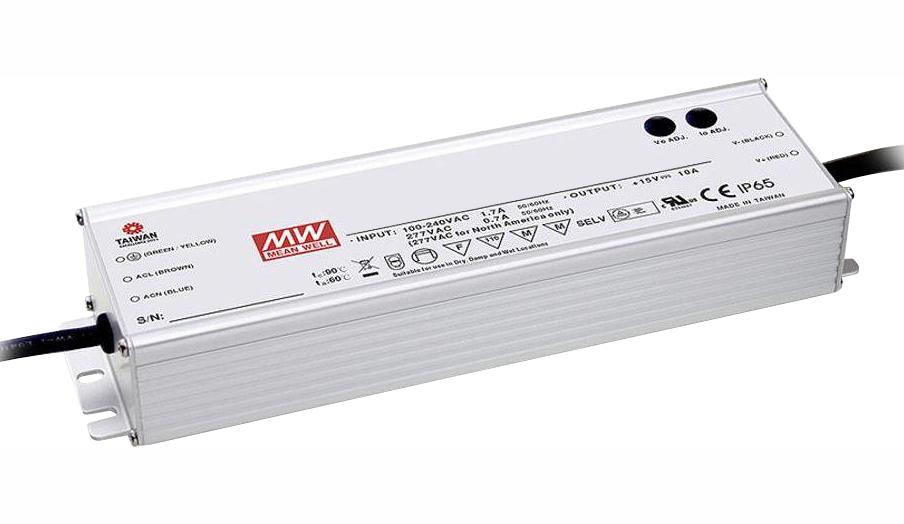 MEAN WELL Hlg-150H-30 Led Driver, Constant Current/volt, 150W