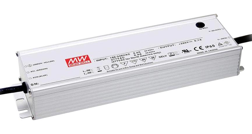 MEAN WELL Hlg-185H-C500A Led Driver, Constant Current, 200W