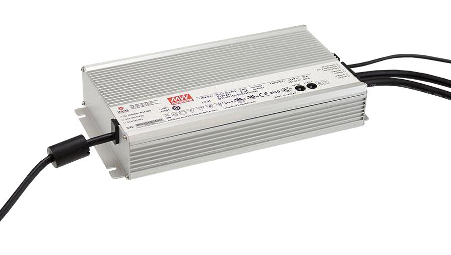 MEAN WELL Hlg-600H-30 Led Driver, Constant Current/volt, 600W