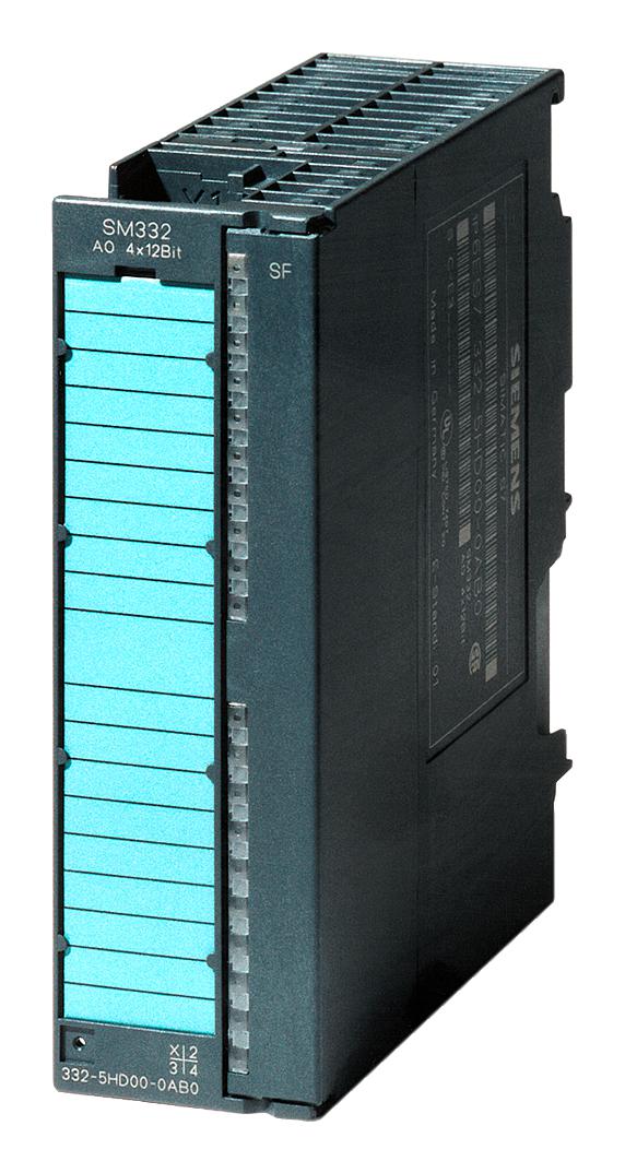 Siemens 6Es7332-5Hf00-0Ab0 Analogue Output Module, 24 V, 8 Output