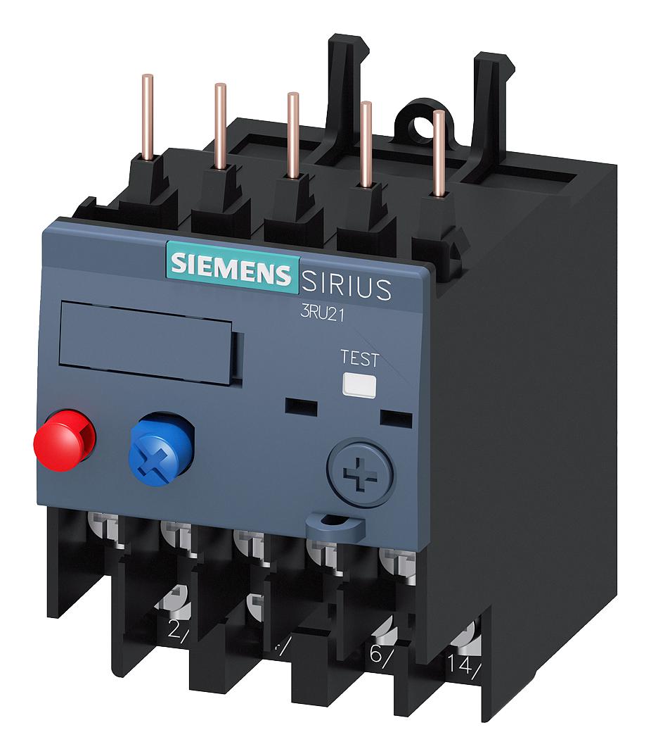 Siemens 3Ru2116-0Bj0 Thermal Overload Relay, 0.14A-0.2A, 690V