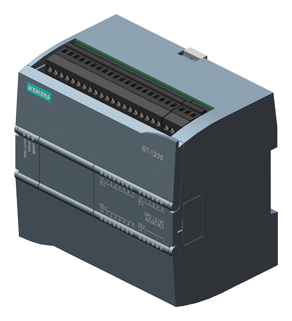 Siemens 6Ag1214-1Bg31-5Xb0 Plc Programmer, 16I/p, 10 O/p, 230Vac