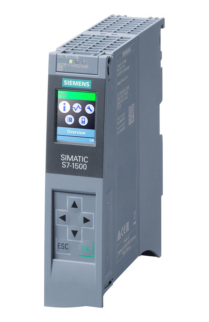 Siemens 6Ag2511-1Ak02-1Ab0 Plc Programmer, 2 X Rj45 Interface, 24V