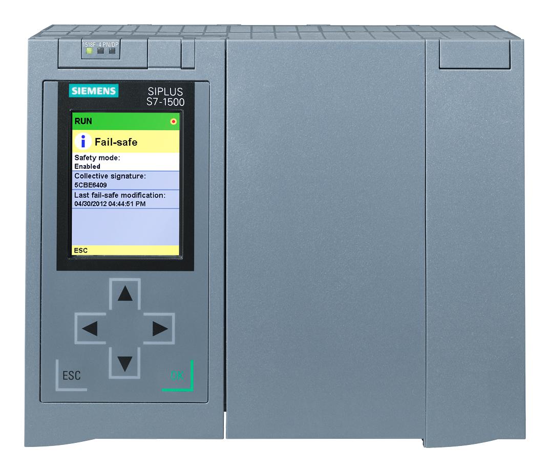 Siemens 6Ag1518-4Fp00-4Ab0 Plc Programmer, 2 X Rj45 Interface, 24V