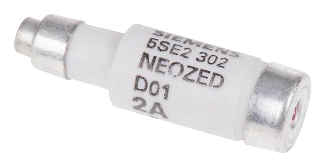 Siemens 5Se2302 Industrial Fuse, 2A, 400Vac, 11 X 40mm