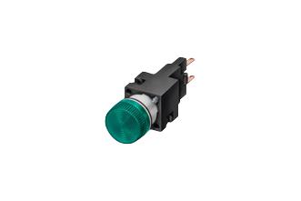 Siemens 3Sb2224-6Be06 Indicator Light, Incandescent, Grn, 24V