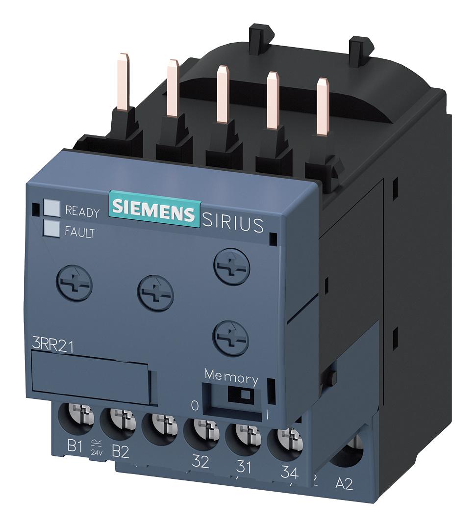 Siemens 3Rr2141-1Aa30 Current Sensing Relay, 3A/400Vac, Screw