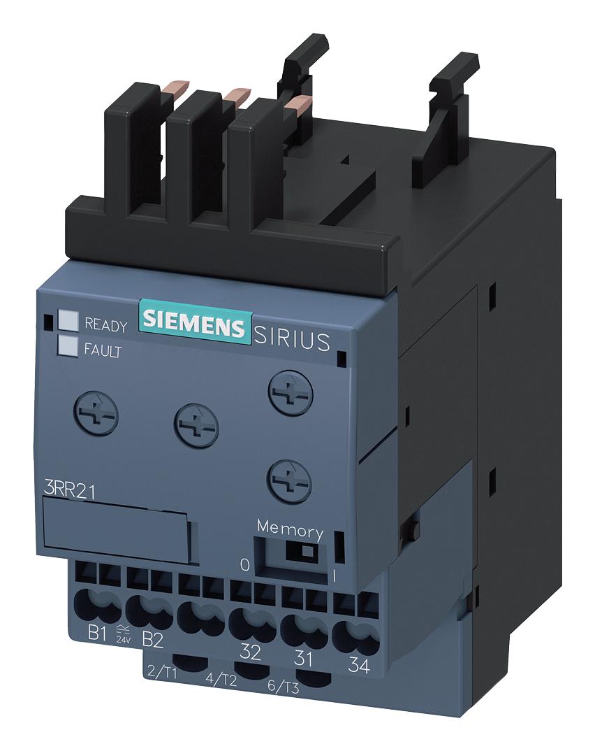 Siemens 3Rr2141-2Aa30 Current Sensing Relay, 3A/400Vac, Spring