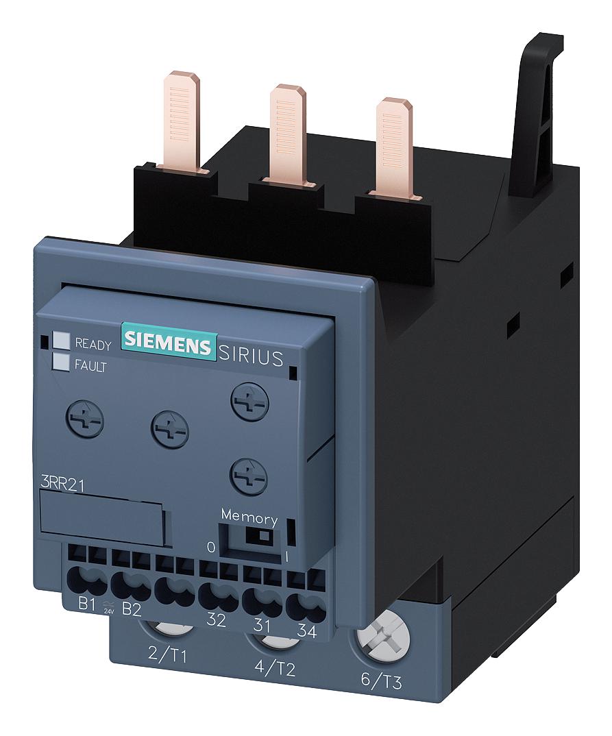 Siemens 3Rr2143-3Aa30 Current Sensing Relay, 3A/400Vac, Spring