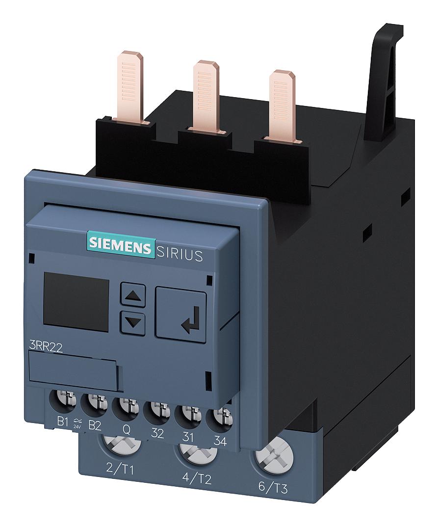 Siemens 3Rr2243-1Fa30 Current Sensing Relay, 3A/400Vac, Screw