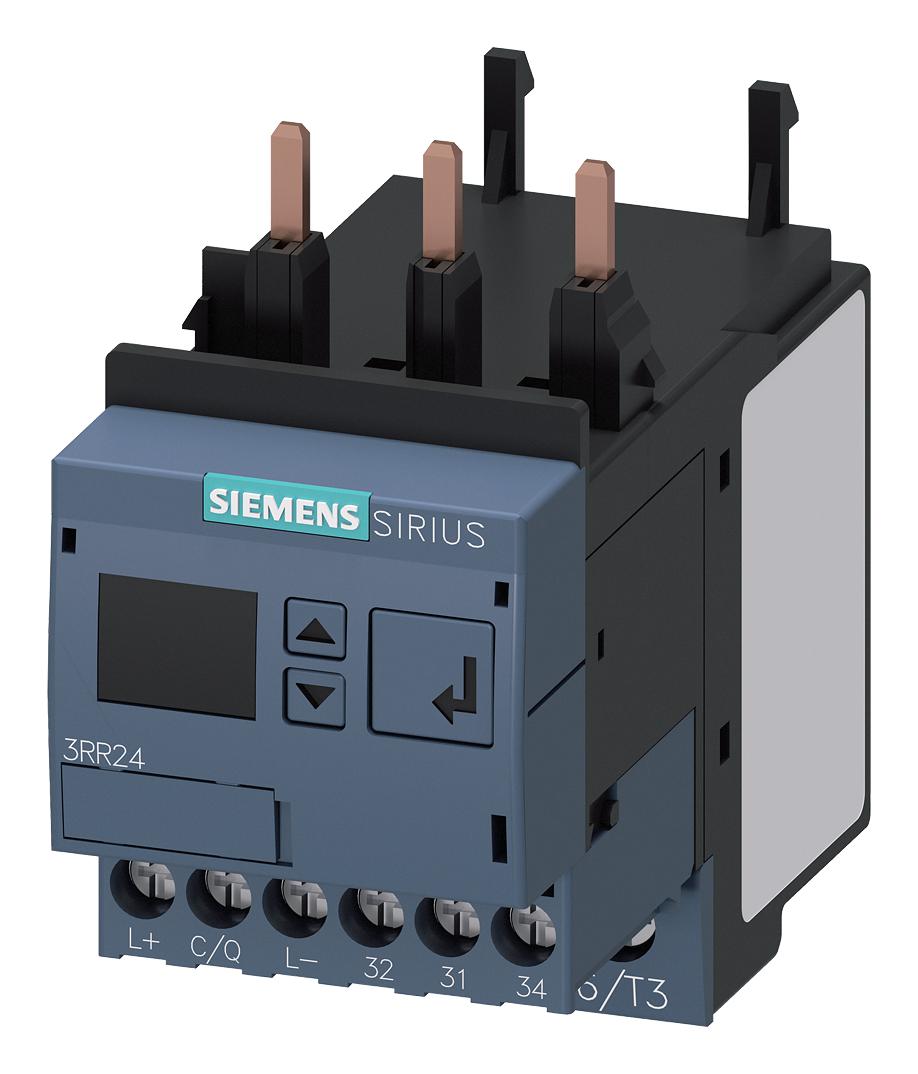 Siemens 3Rr2442-1Aa40 Current Sensing Relay, 3A/230Vac, Screw